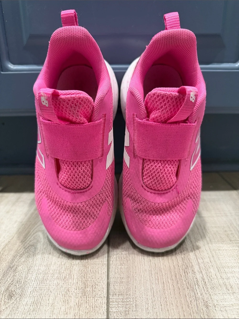 New Balance Slip On Pink and White Sneakers- US 10 Wide
